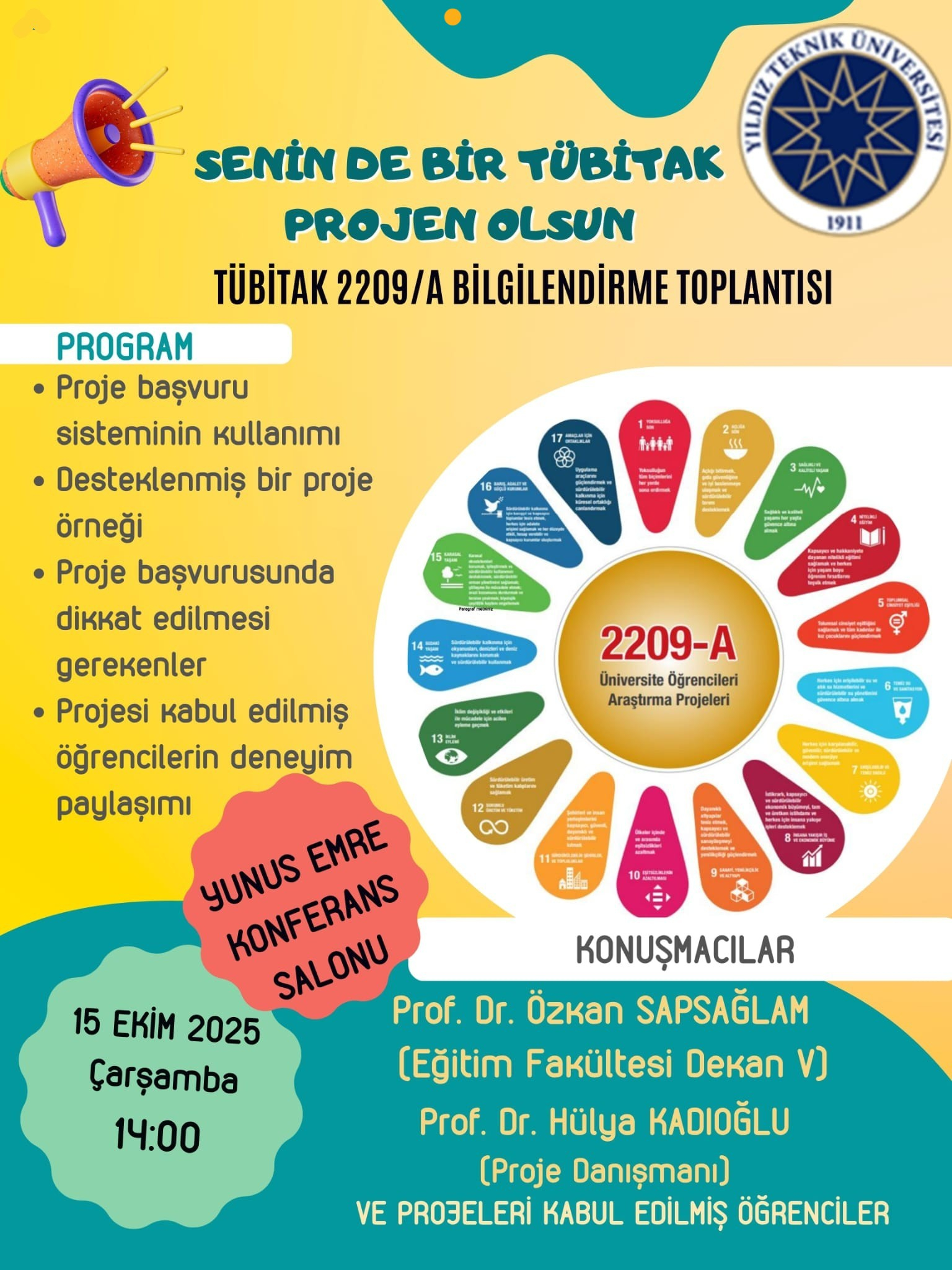 Tübitak 2209/A Bilgilendirme Toplantısı